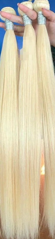 100% Human Hair Raw Bundles- 613